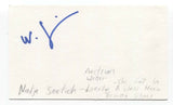 Nadja Seelich Signed 3x5 Index Card Autographed Signature Director Screenwriter