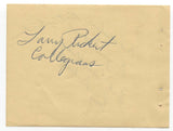 Margie Dickens Nancy Dickens Betty Dickens Signed Album Page Autographed 1949 