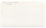 Willis Hudlin Signed 3x5 Index Card Baseball Autographed Signature