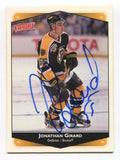 1999 Upper Deck Victory Jonathan Girard Signed Card Hockey Autograph AUTO #26