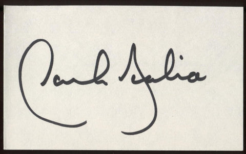Jack Scalia Signed Index Card Signature Vintage Autographed AUTO 