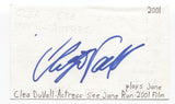 Clea DuVall Signed 3x5 Index Card Autographed Signature Actress Handmaid's Tale