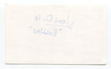 Jeni C. Wilson Signed 3x5 Index Card Autographed Actress Roswell