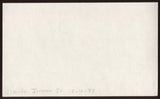 Claude Jarman, Jr. Signed Index Card Signature Vintage Autographed AUTO 