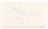 Jennifer McMurray Signed 3x5 Index Card Autographed Actress