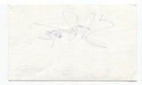 Stephanie Pope Signed 3x5 Index Card Autographed Signature Actress