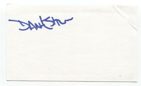 Dan Estrin Signed 3x5 Index Card Autographed Signature Hoobastank