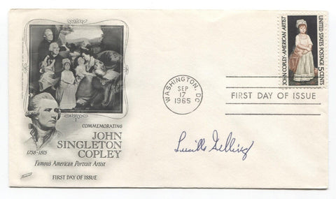 Lucille Gilling Signed FDC First Day Cover Autographed Artist Signature