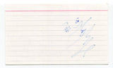 Steven Markovic Signed 3x5 Index Card Autographed Basketball Australia