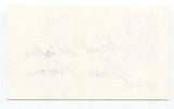 Jose Pagan Signed Index Card Autographed Baseball Pirates 1971 World Series