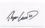 Ryan Lavarnway Signed 3x5 Index Card Autographed MLB Baseball Boston Red Sox