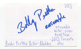 Bobby Pestka Signed 3x5 Index Card Autograph Actor Across The Universe Producers
