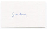 Jack Spring Signed 3x5 Index Card Autographed Baseball Philadelphia Phillies