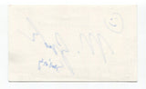 Michael Smolash Signed 3x5 Index Card Autographed Actor PSI Factor