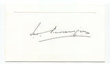 Jack Pickersgill Signed Card Autographed Signature Canadian Politician Author