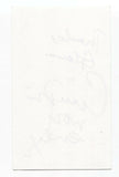 Longpigs - Crispin Hunt Signed 3x5 Index Card Autographed Signature