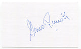 Gino Cimoli Signed 3x5 Index Card Autographed MLB Baseball Brooklyn Dodgers