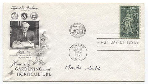 Martin Gibbs Signed FDC First Day Cover Autographed Scientist Signature