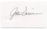 John Sullivan Signed 3x5 Index Card Autographed Baseball MLB Detroit Tigers