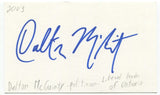 Dalton McGuinty Signed 3x5 Index Card Autographed Signature Ontario Premier