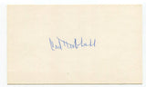 Carl Hubbell Signed 3x5 Index Card Autographed Baseball Signature Giants HOF