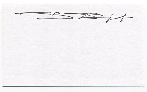 Jugderdemidiin Gurragchaa Signed 3x5 Index Card Autographed Space Astronaut