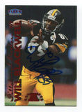 1999 Fleer Will Blackwell Signed Card Football Autograph NFL AUTO #72