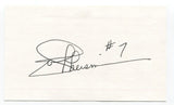 Joe Theismann Signed 3x5 Index Card Autograph Football Redskins Super Bowl Champ