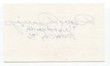 Dave Darrigo Signed 3x5 Index Card Autographed Comic Book Writer