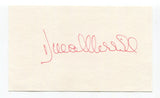 Dina Merrill Signed 3x5 Index Card Autographed Actress Batman
