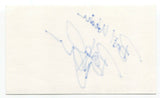 Bob McCown Signed 3x5 Index Card Autograph Signature Host Prime Time Sports