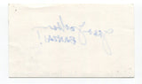 Jason Lee Jackson Signed 3x5 Index Card Autograph Actor Lion King Play