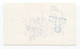 Jay Geldhof Signed 3x5 Index Card Autographed Comic Book Artist