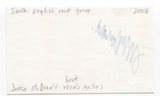 South - Jamie McDonald Signed 3x5 Index Card Autographed Signature Band