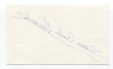 S. Clarke Hawbaker Signed 3x5 Index Card Autograph Signature Comic Artist Marvel