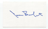 Joan Barfoot Signed 3x5 Index Card Autographed Signature Author Writer Novelist