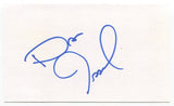 Dan Issel Signed 3x5 Index Card Autographed NBA Basketball Denver Nuggets