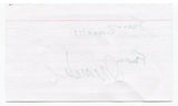 Oscar Nunez Signed 3x5 Index Card Autographed Signature Actor The Office