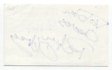 Peter Oldring Signed 3x5 Index Card Autographed Signature Voice Actor