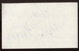 Stella Stevens Signed Index Card Signature Vintage Autograph AUTO 