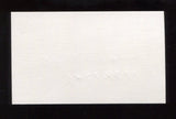 James "Red" Moore Signed Index Card 3x5 NEGRO LEAGUE Autographed Signature