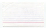 Elyse Friedman Signed 3x5 Index Card Autographed Signature Author Writer