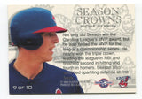 1996 Fleer Excel Season Crowns Richie Sexson Signed Card Baseball AUTO #9