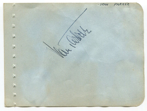 Jean Parker and Kathryn Grayson Signed Album Page 1940's Autograph Three Stooges