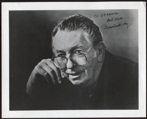 MacDonald Carey Signed 8x10 Inch Photo Signature Autographed Vintage 