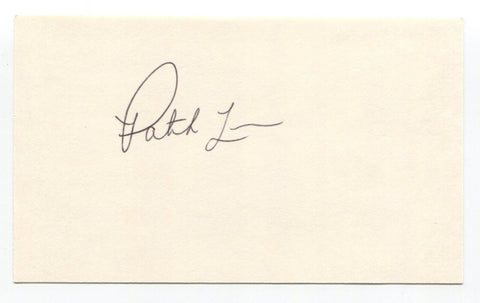 Patrick Lennon Signed 3x5 Index Card Autographed Baseball MLB Seattle Mariners