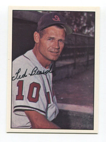 1979 TCMA Ted Beard Signed Card Baseball MLB Autographed AUTO The 1960's