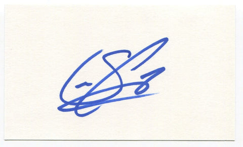 Sean Casey Signed 3x5 Index Card Autographed MLB Baseball Cincinnati Reds