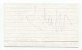 Matt Baram Signed 3x5 Index Card Autographed Signature Actor Comedian