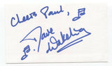 English Beat - Dave Wakeling Signed 3x5 Index Card Autographed Signature Band